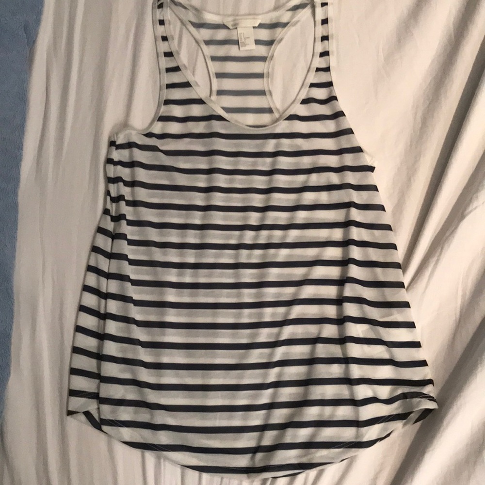 Striped tank top